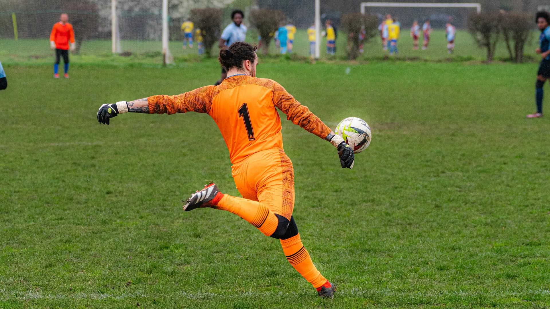 Hillside FC warm-up